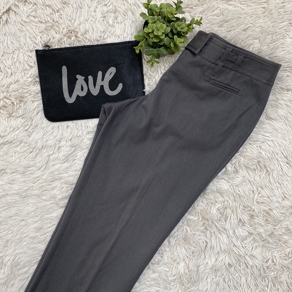 Loft Slim Dress Pants 💗 Gray - Picture 4 of 13